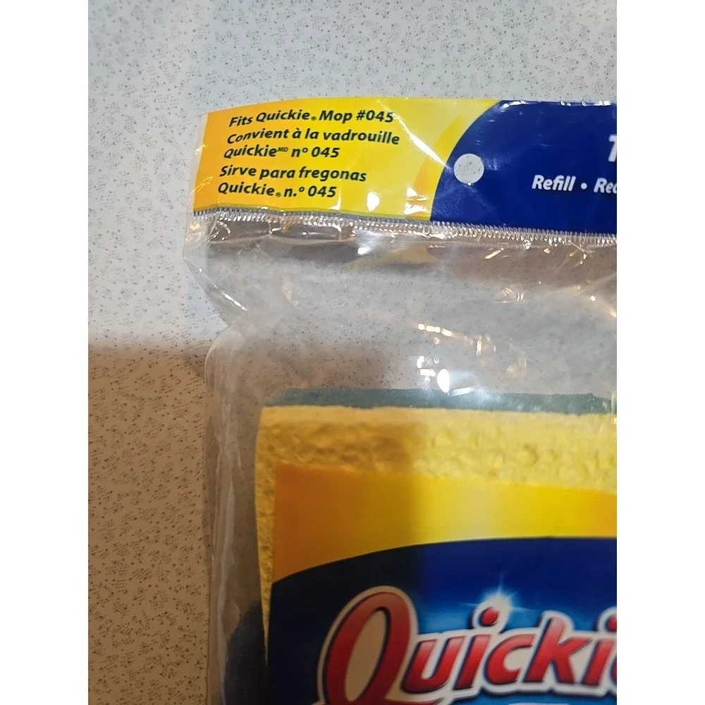 Quickie Clean Squeeze Sponge Mop Refill Type S‎ Sealed